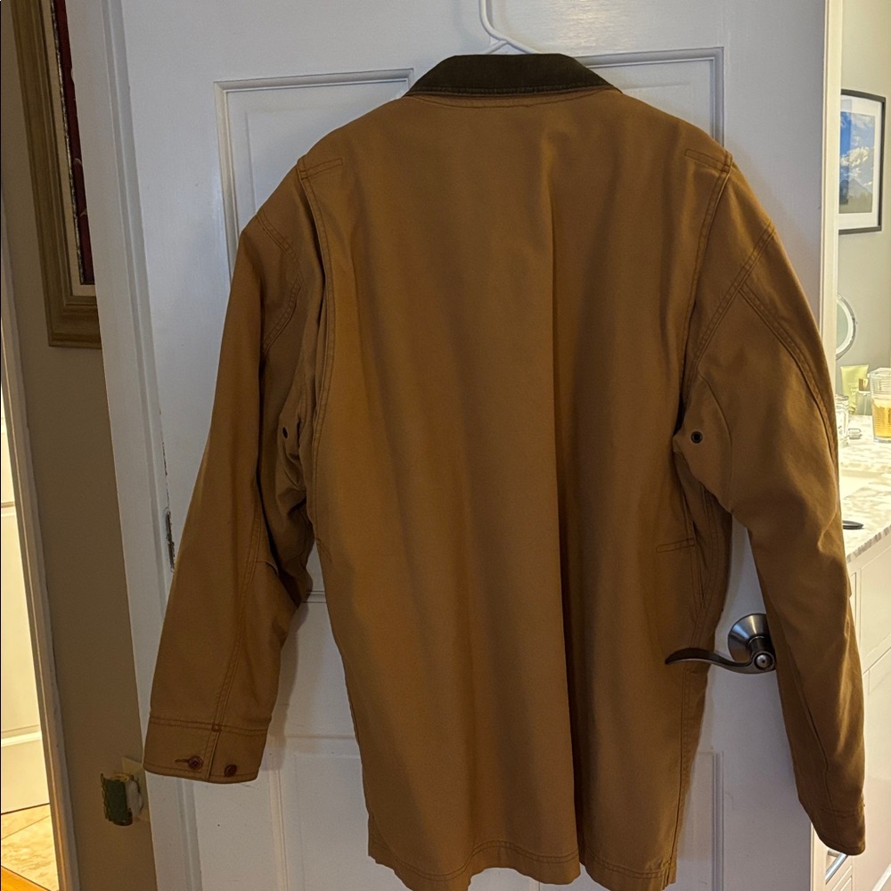 L.L. Bean Men's vintage lined Brown Field Jacket - Picture 2 of 4